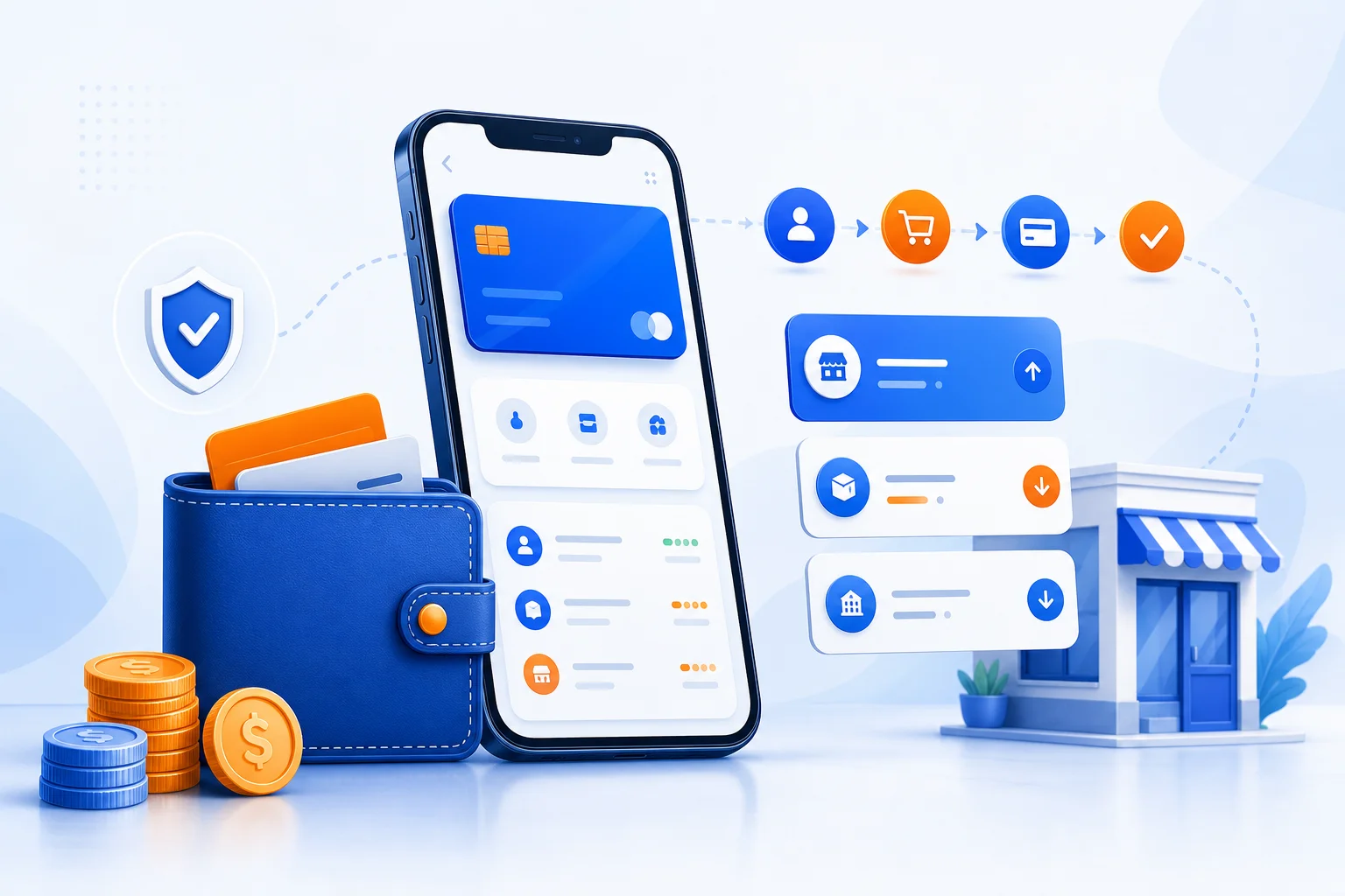 کیف پول دیجیتال برای کسبوکار کوچک: راهنمای عملی