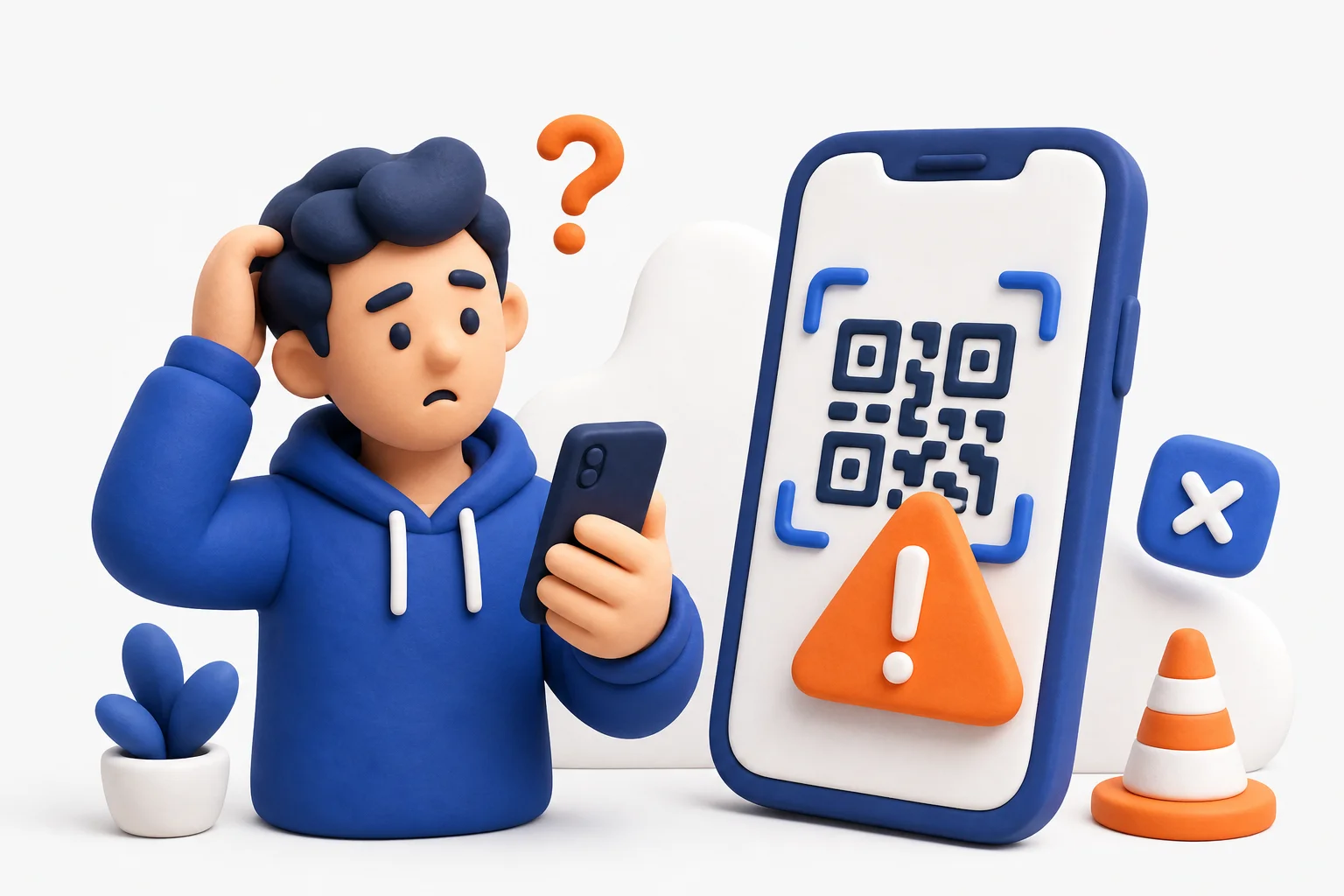 خطاهای رایج مشتری در سفارش QR و راهحل